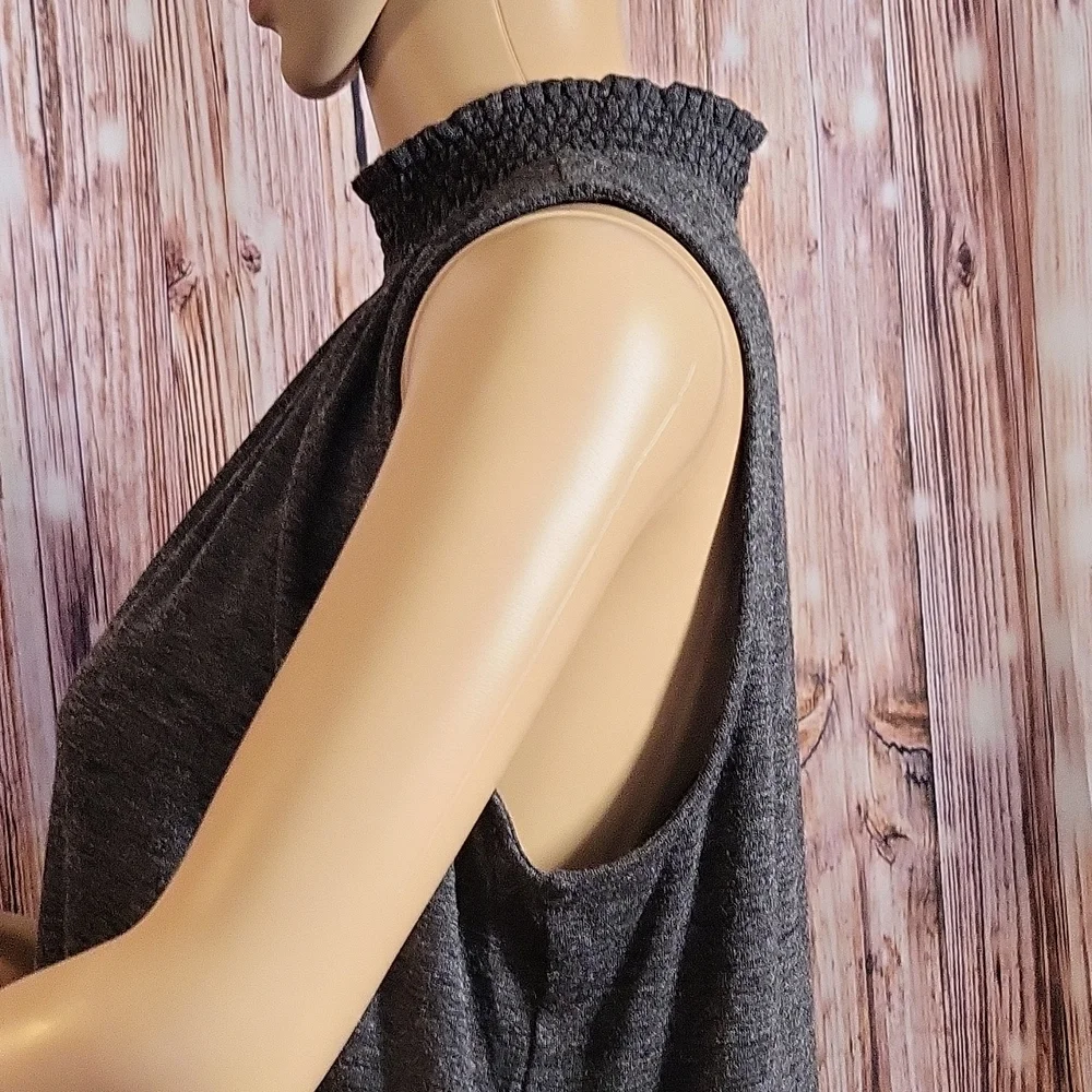 Loft Women's Sleeveless Turtleneck Blouse Size SP - Picture 6 of 10